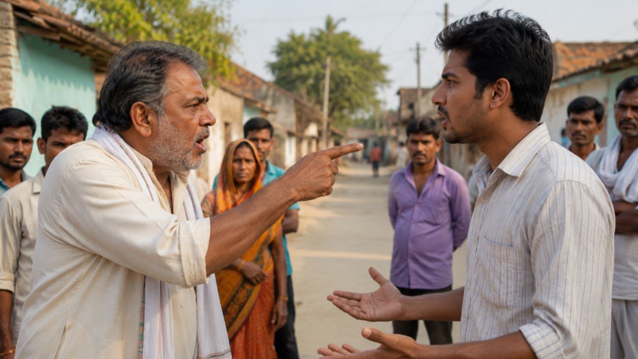 two men fighting