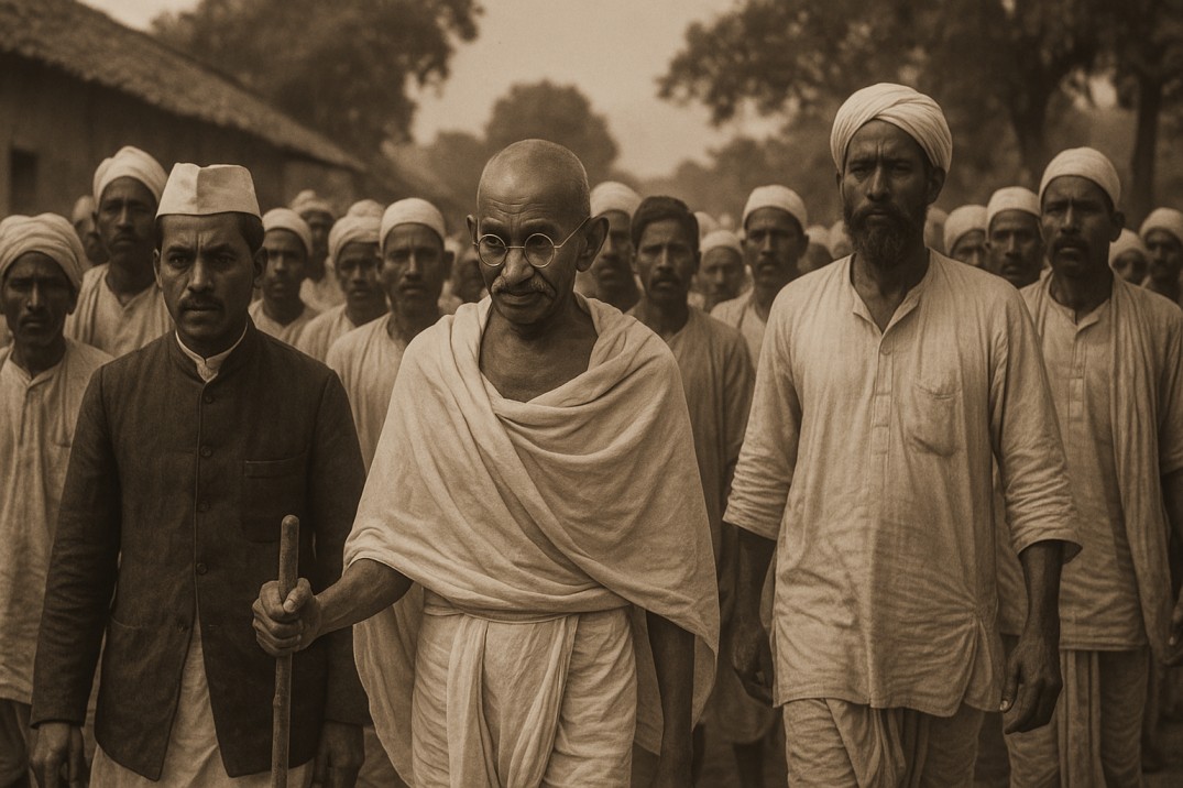 champaran satyagrah mahatma gandhi