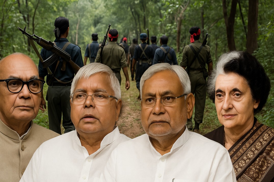 lalu nitish jp and indira gandhi