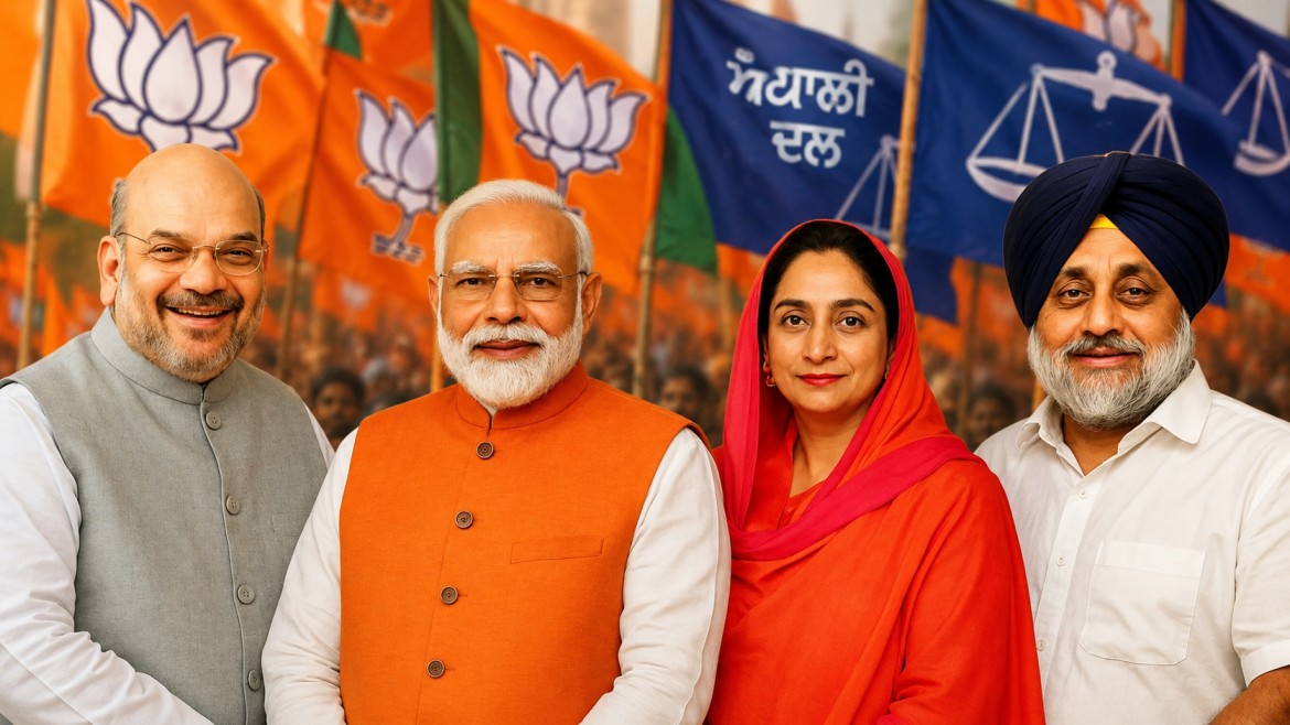 Punjab politics BJP and Shiromani Akali Dal