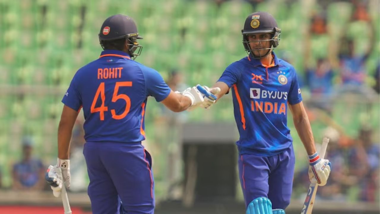 shubman gill and rohit sharma