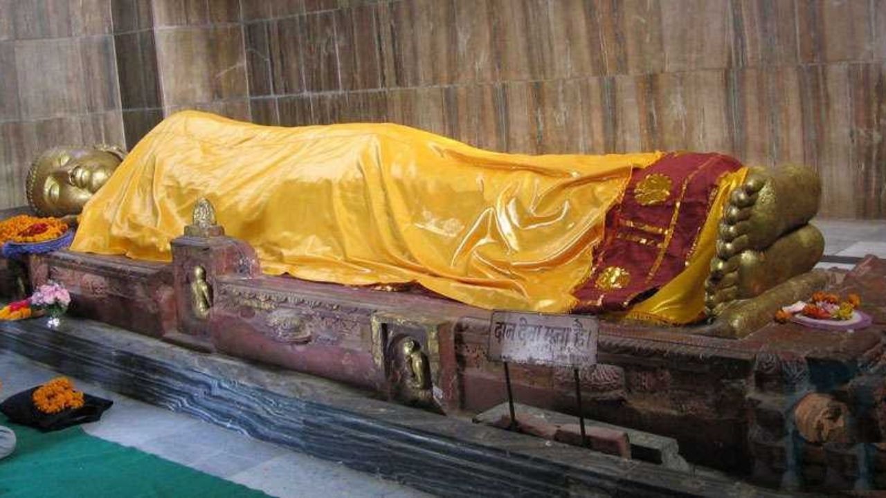 kushinagar buddha temple