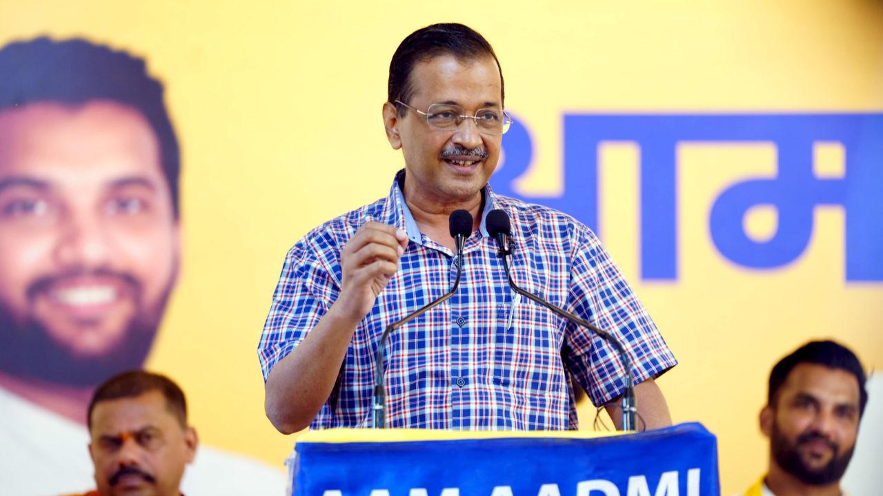 Arvind Kejriwal in goa