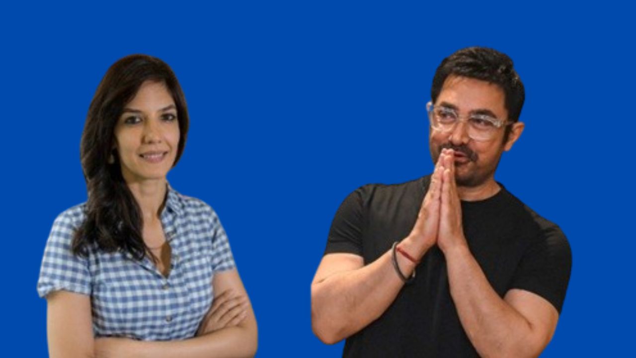 Gauri Spret and Aamir Khan