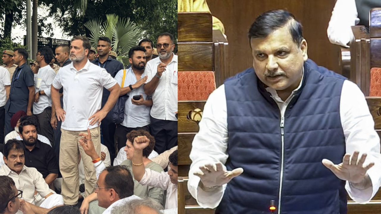 Aam aadmi party targets rahul gandhi