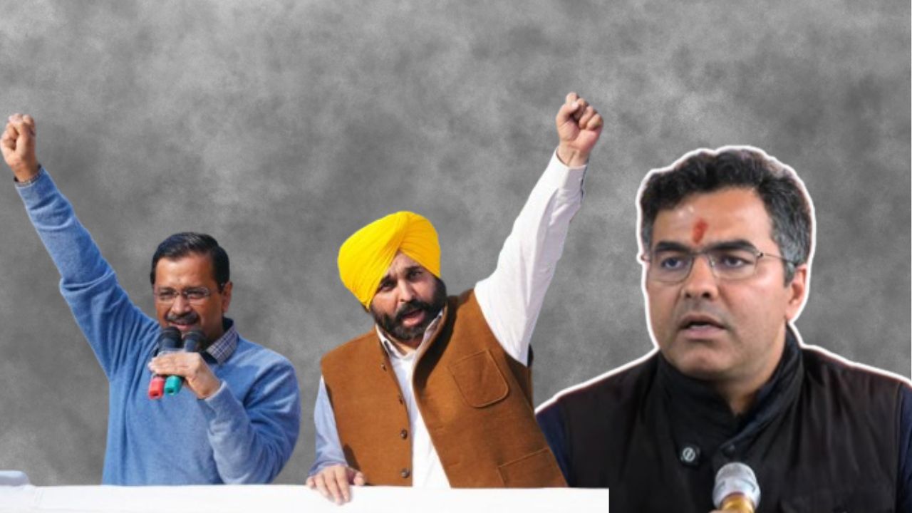 kejriwal and pravesh verma