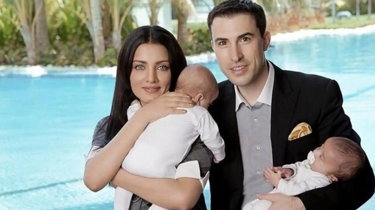 Celina Jaitly And Peter Haag