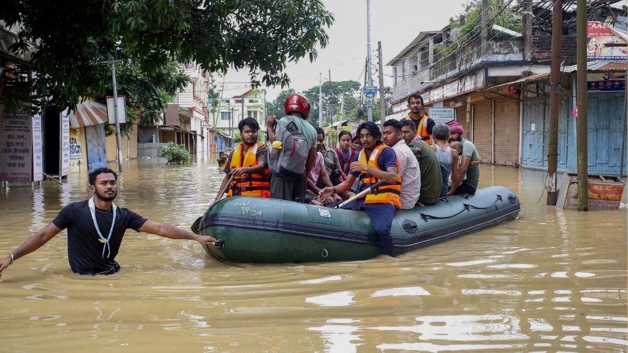 north east disaster । Photo Credit: PTI