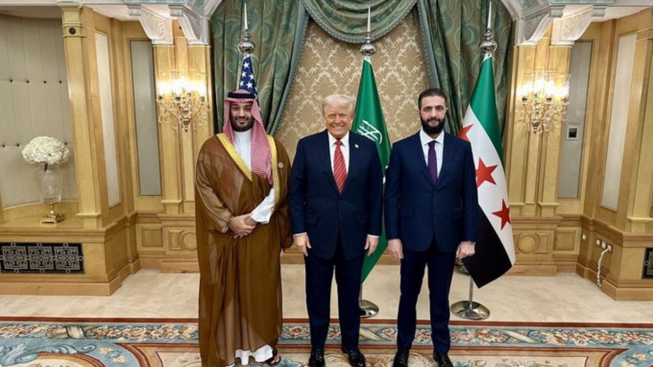 Trump meets Syria al Sharaa