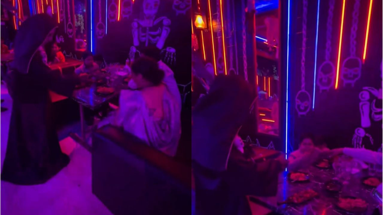 Varanasi ghost horror restauratnt viral video