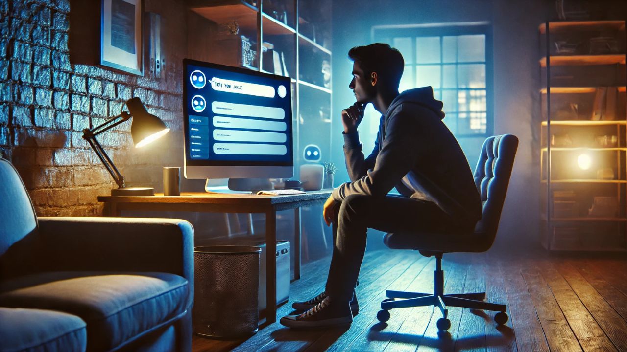 Image of Person using AI