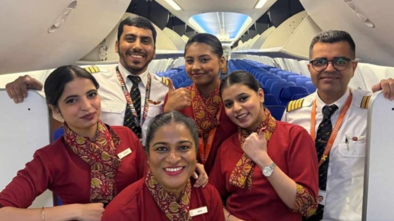 air india crew। Photo Credit: PTI