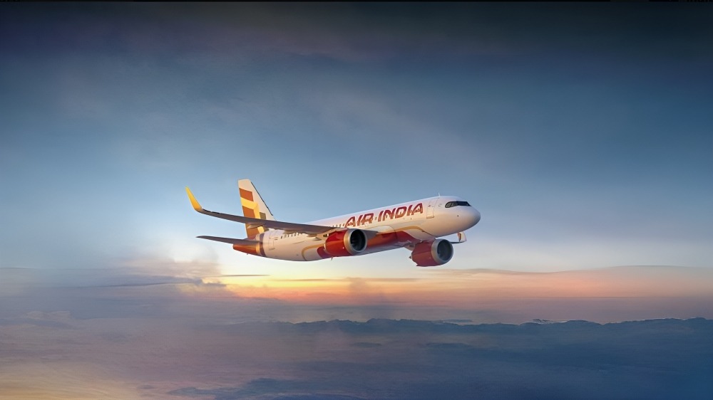 प्रतीकात्मक तस्वीर । Photo Credit: X/@airindia