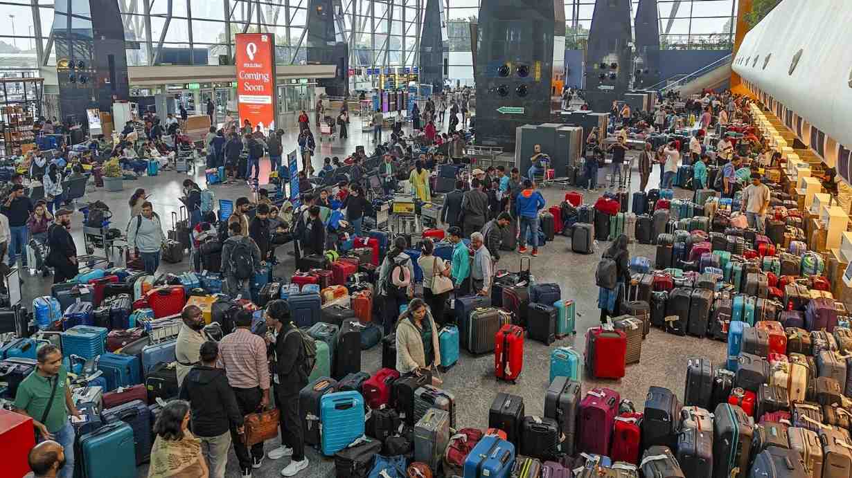 Indigo flight cancelled