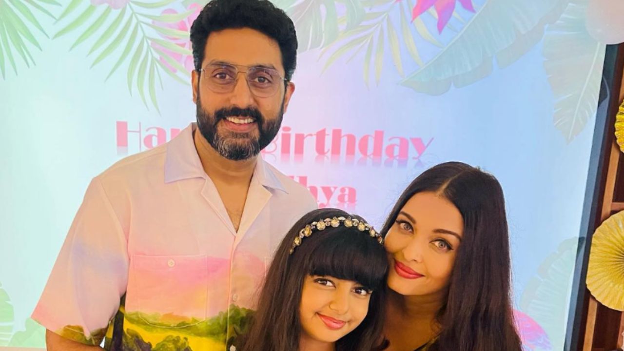Aishwarya abhishek and aaradhya