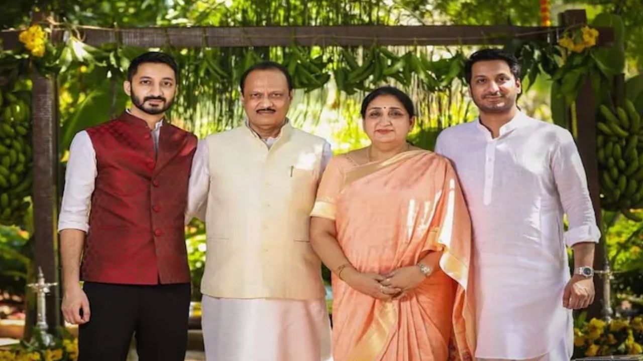 ajit pawar and his family