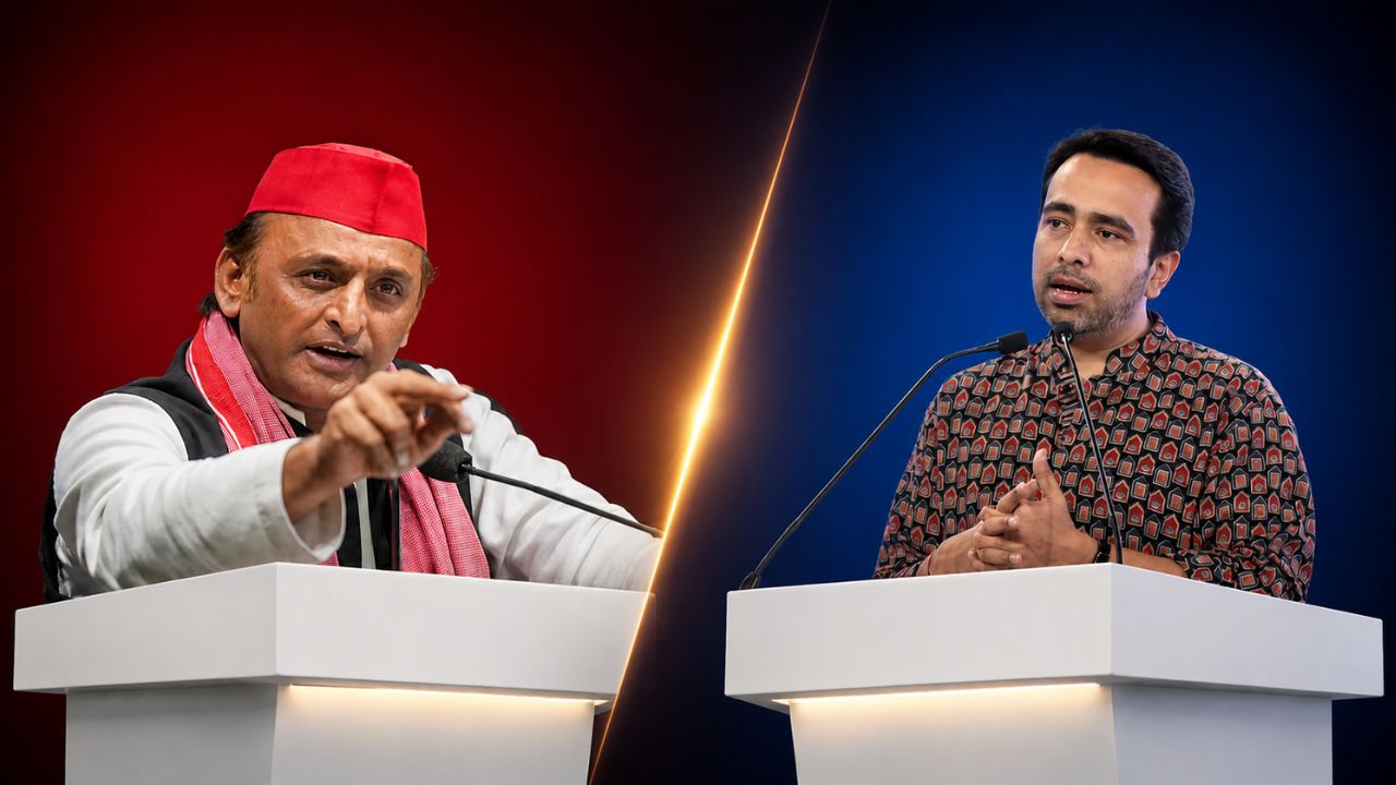 Akhilesh Yadav vs Jayant Chaudhry 
