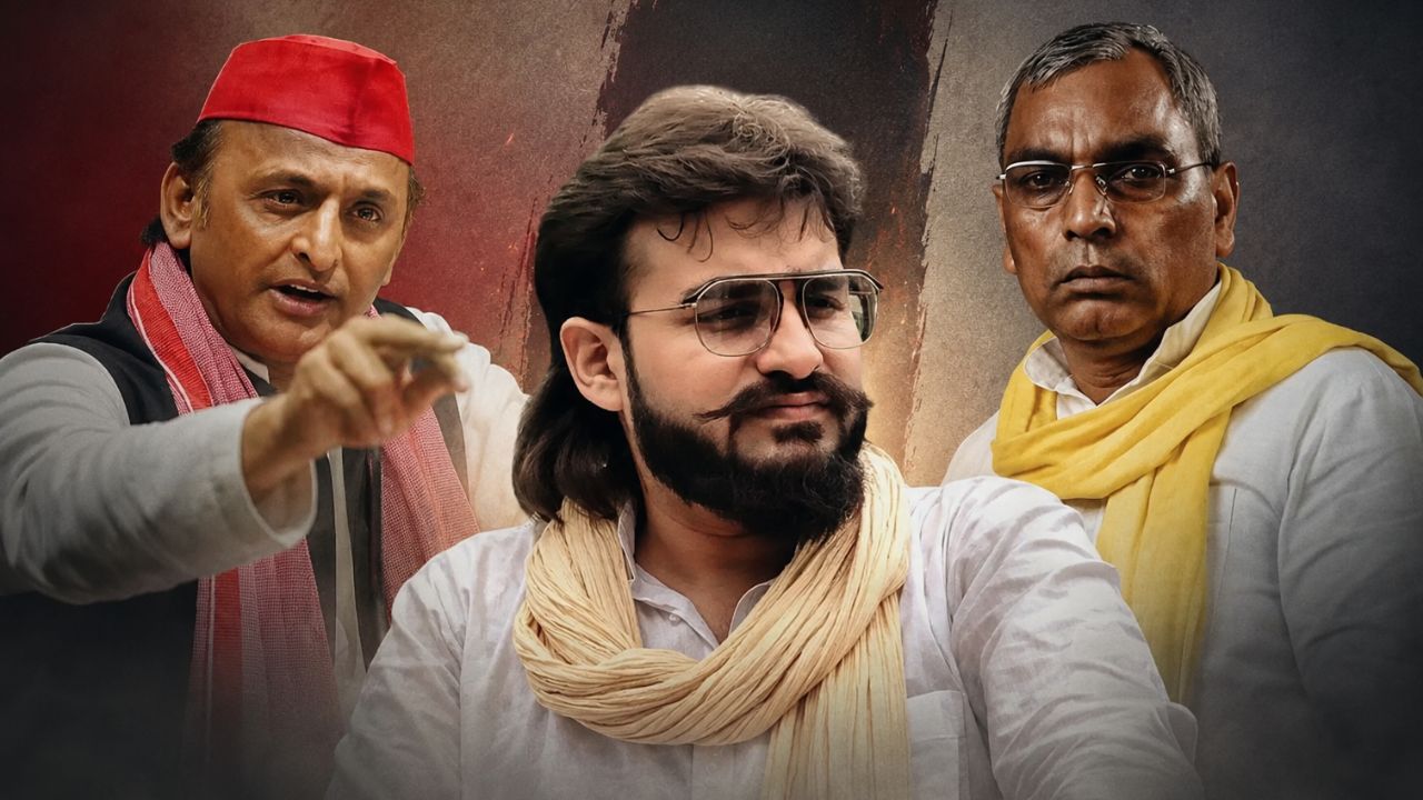 Akhilesh Yadav Abbas Ansari OP Rajbhar 