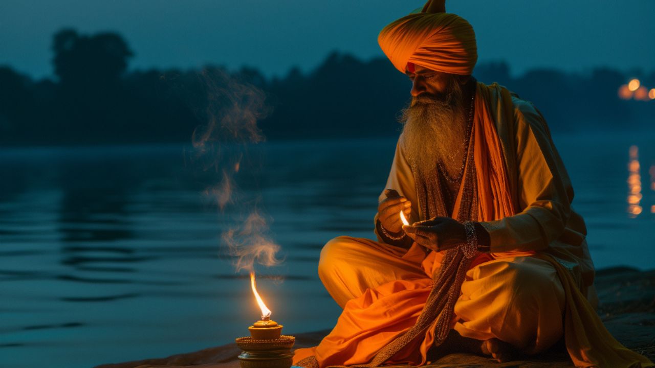 Image of Saint Worshiping