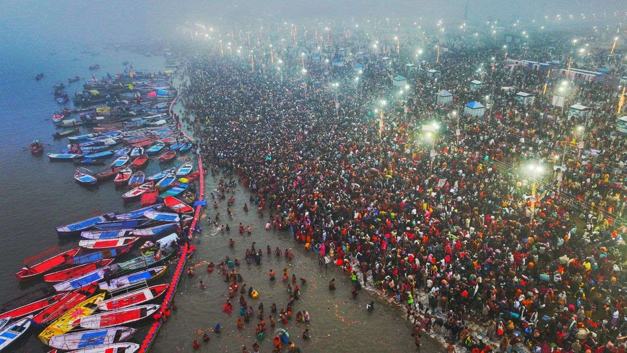 Image of Shahi Snan in Kumbh