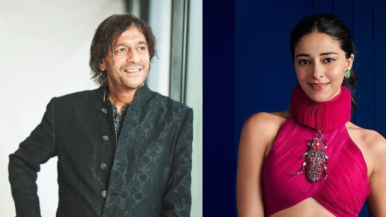 chunky and ananya panday together 