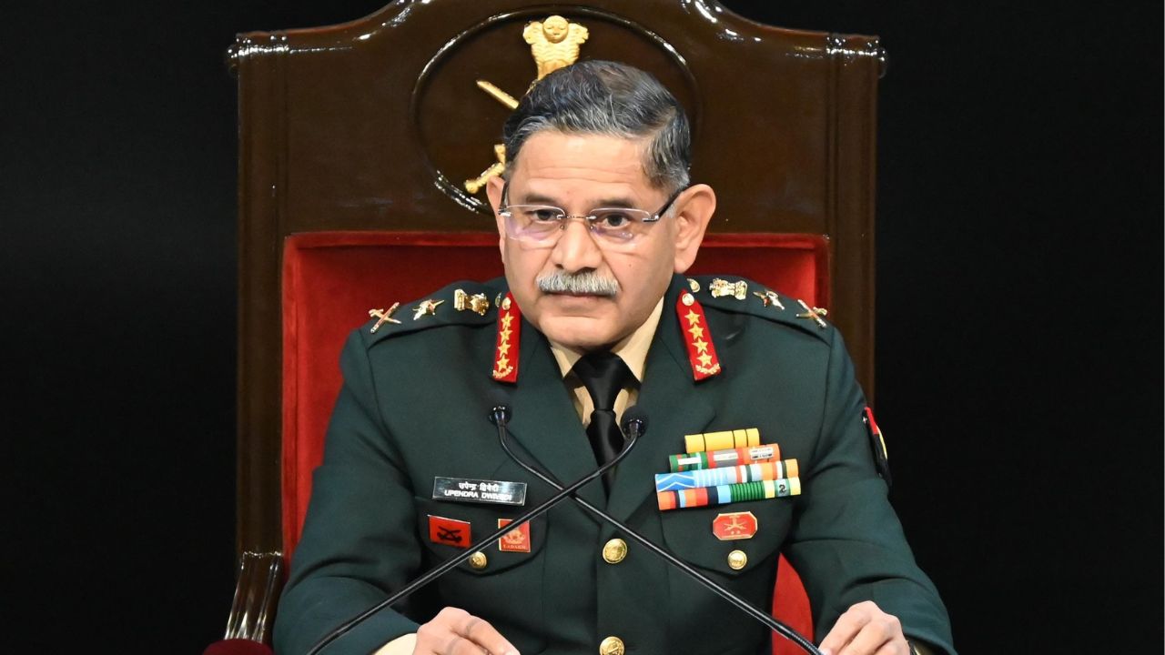 Army Chief General Upendra Dwivedi