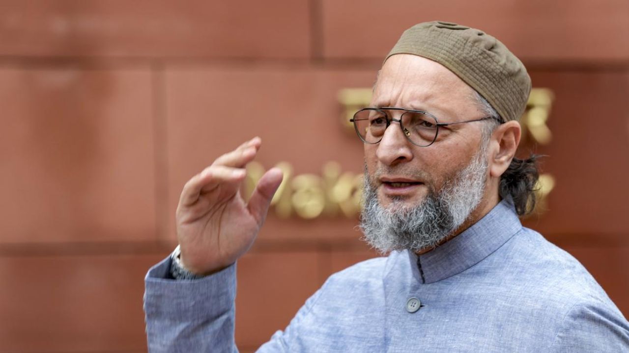 Asaduddin Owaisi । Photo Credit: PTI