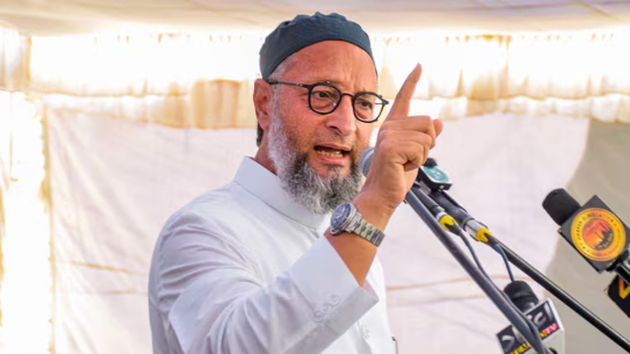Asaduddin Owaisi । Photo Credit: PTI