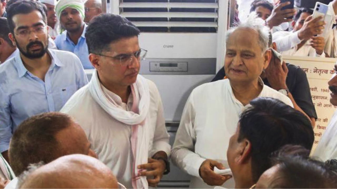 Ashok gehlot and sachin pilot