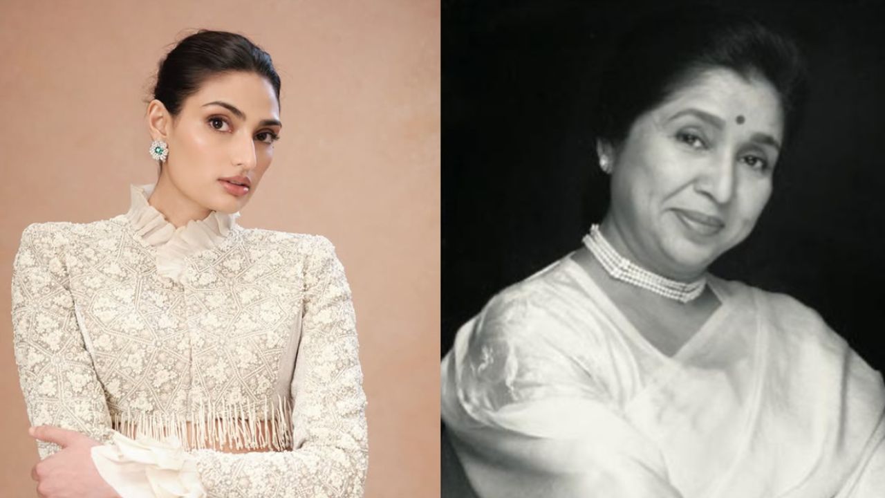 athiya shetty and asha bhosle