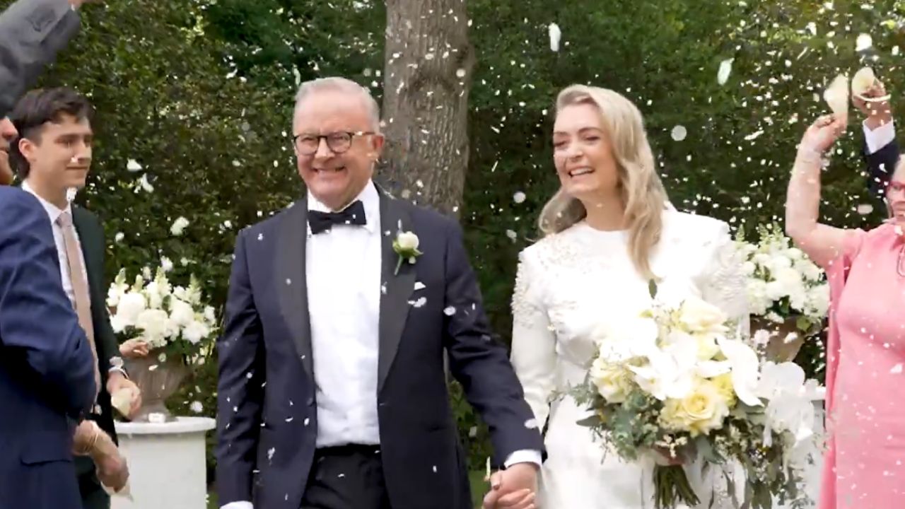 Anthony Albanese and  Jodie Haydon