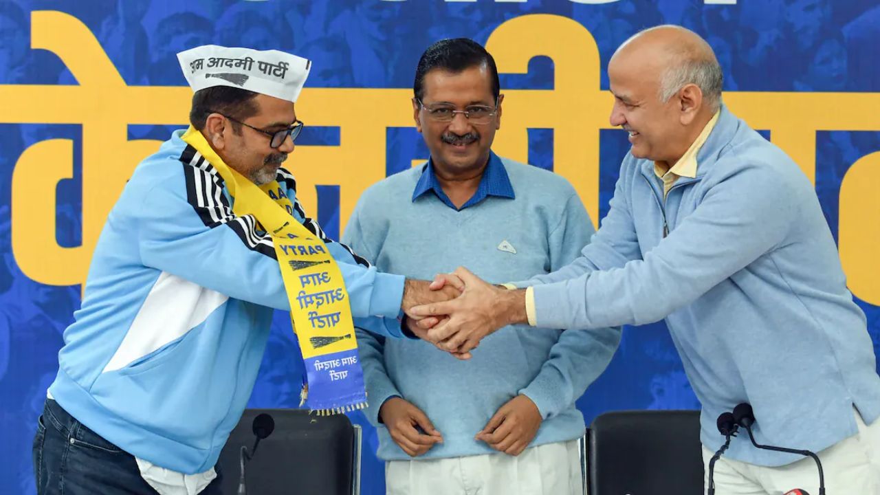 Arvind Kejriwal and Manish Sisodia