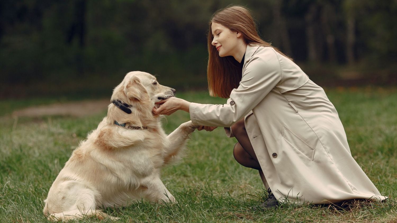 Women with Dog 