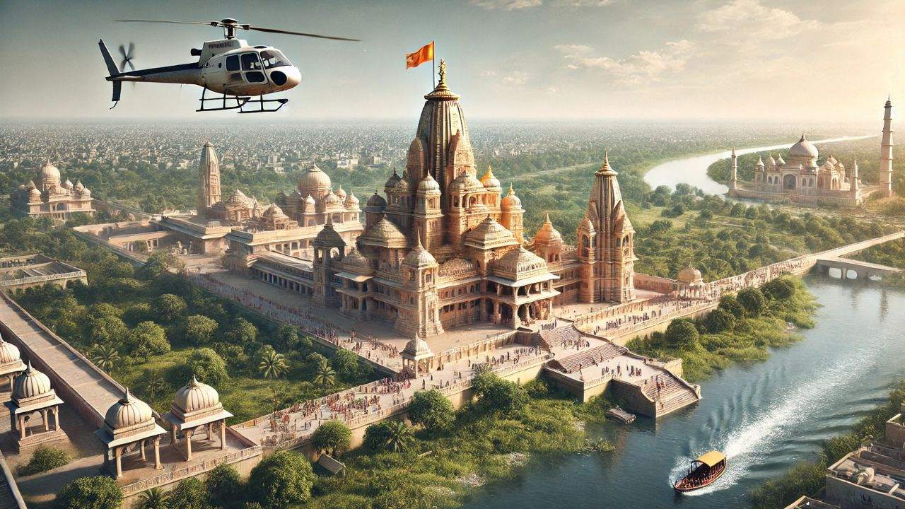 Ram Mandir Helicopter Darshan