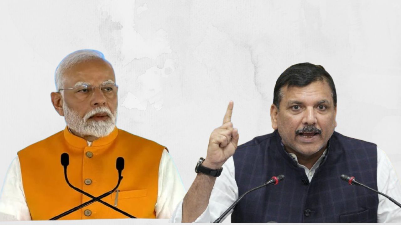 pm narendra modi and sanjay singh