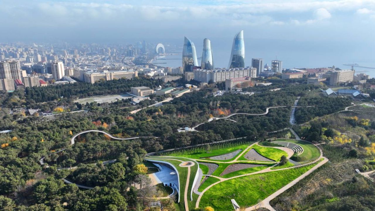 A view of Baku, the capital of Azerbaijan