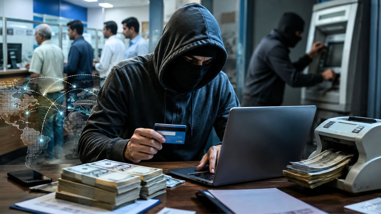 ai generated image of bank fraud