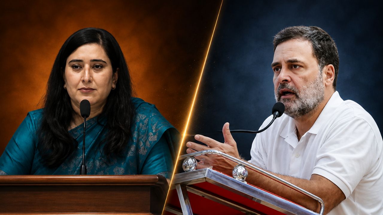 Bansuri Swaraj vs Rahul Gandhi