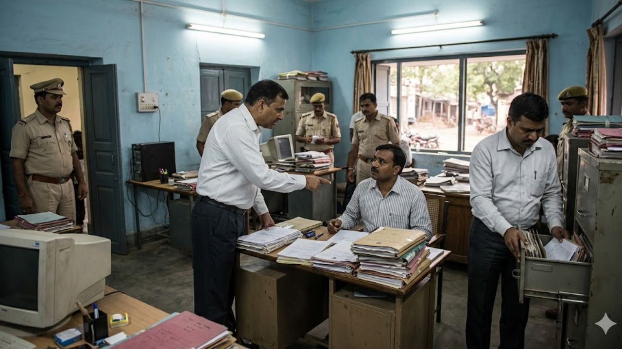 Begusarai DTO Office raid