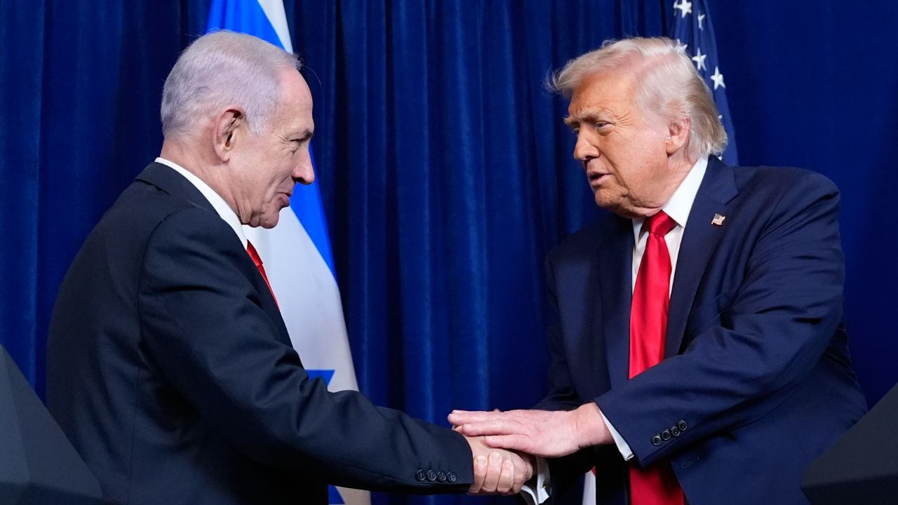 Benjamin Netanyahu and Donald Trump