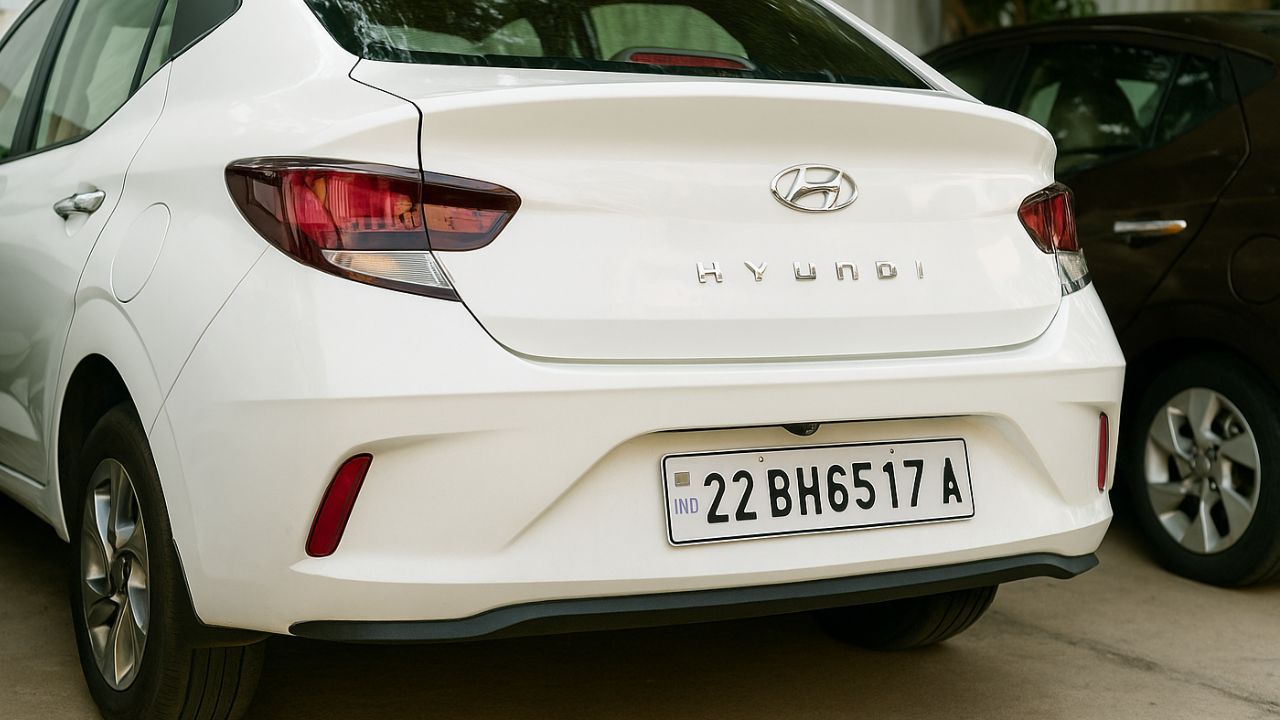Image of BH series number plate