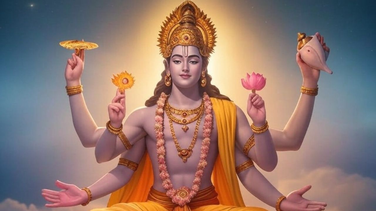 AI Image of Bhagwan Vishnu