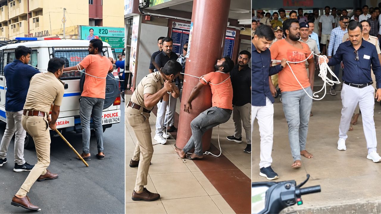 bhavnagar police beats murder accused