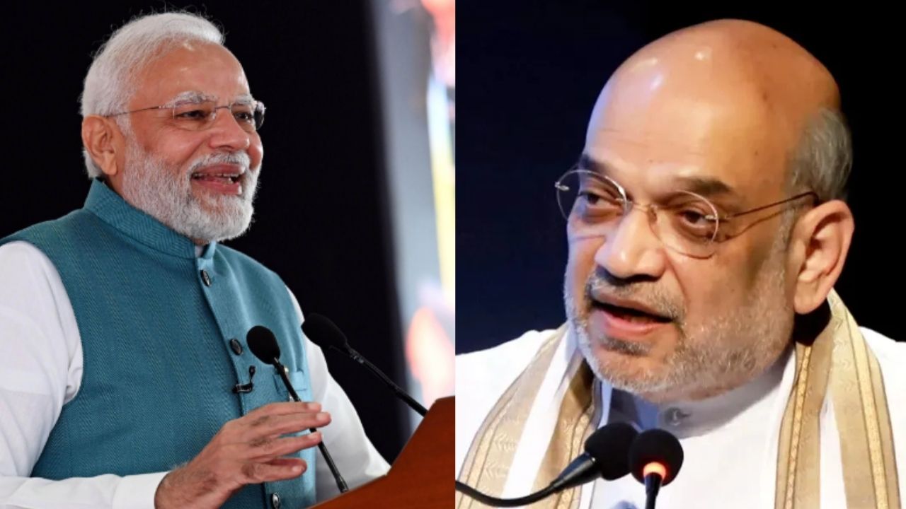 PM Modi and Amit Shah.