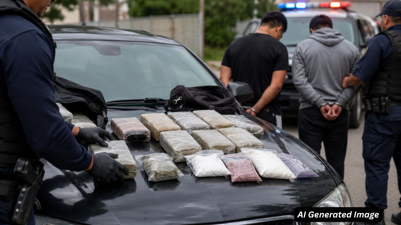 ai generated image of drugs smugglers