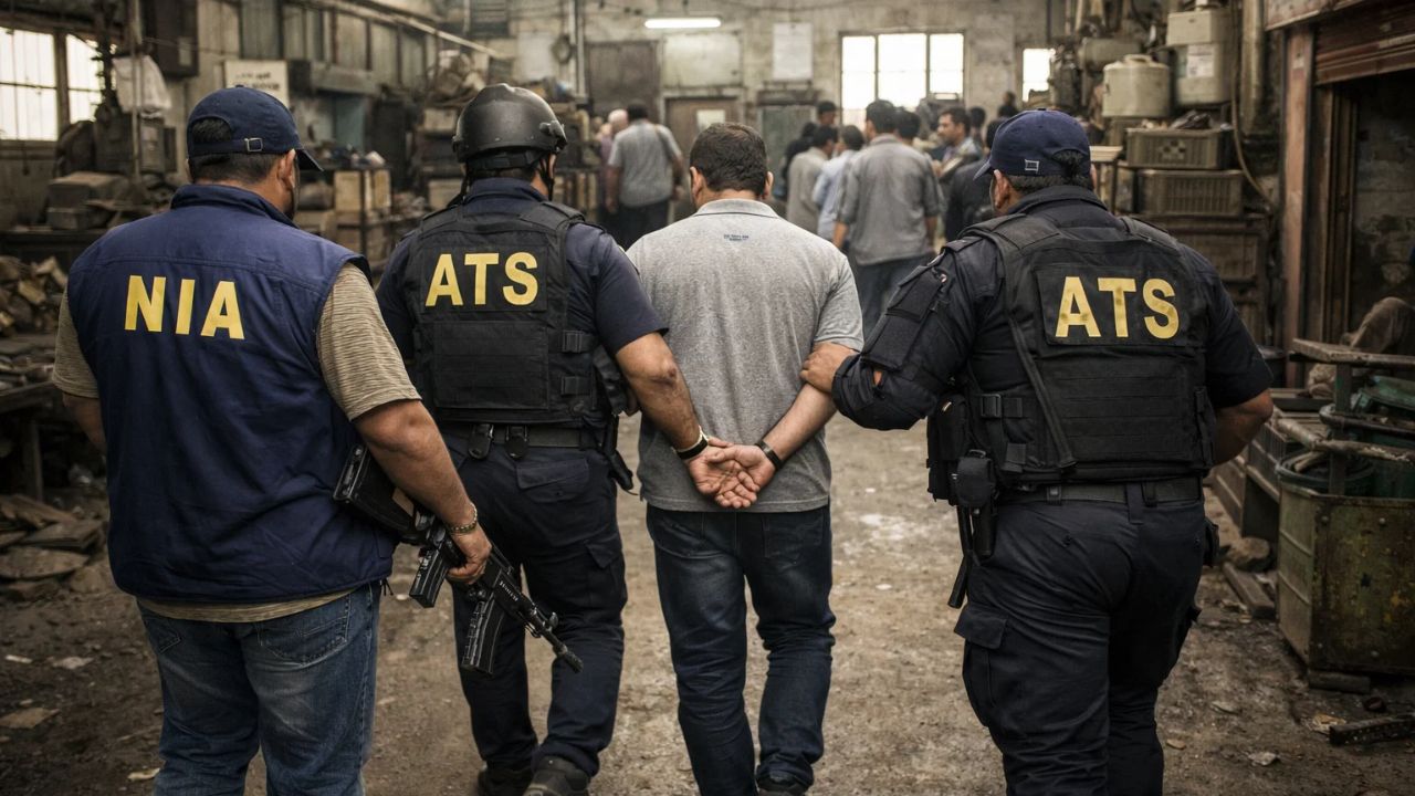 ai generated image of raid in bihar