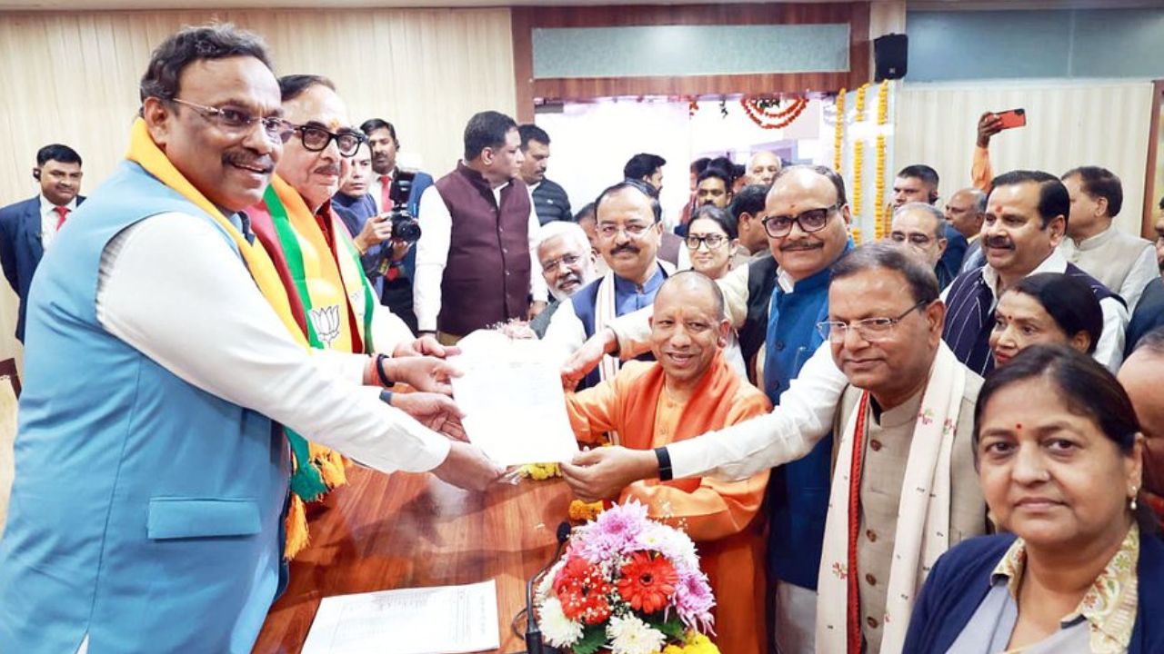 Pankaj Chaudhary has filed his nomination.