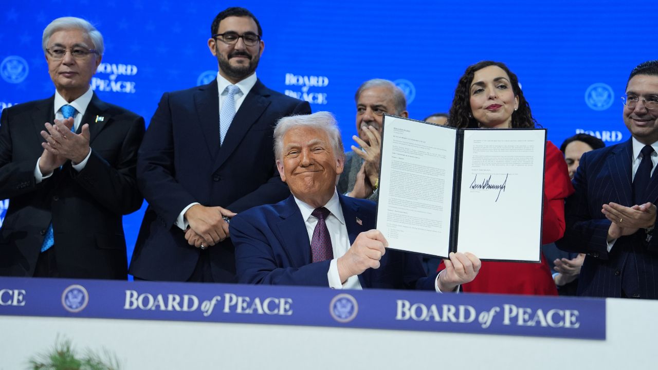 donald trump launching board of peace in davos