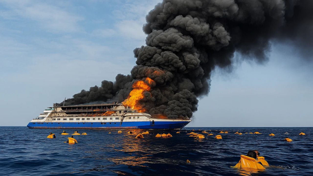 Representational Image of Ship । Photo Credit: AI Generated