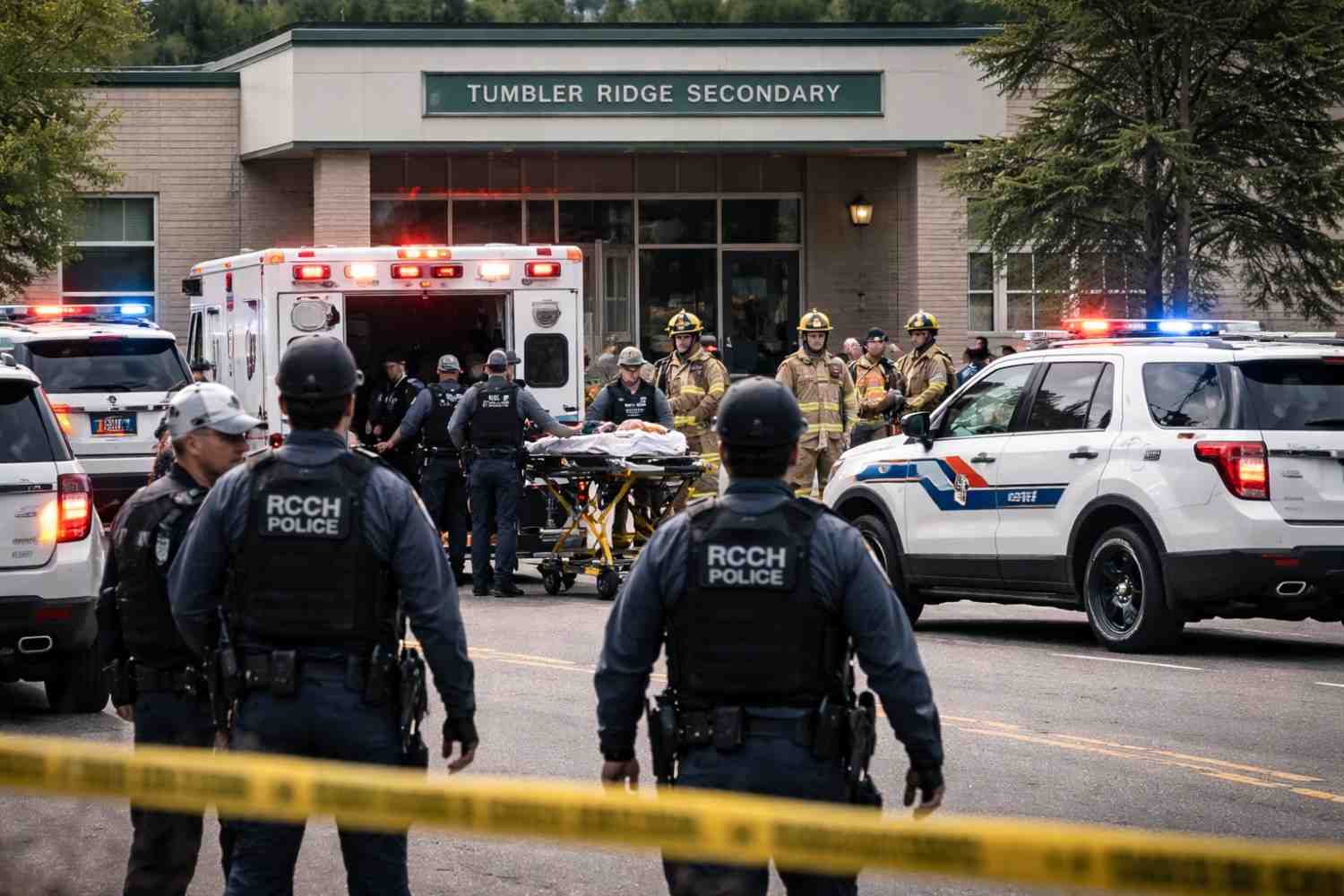 Tumbler Ridge School gunfire in Canada